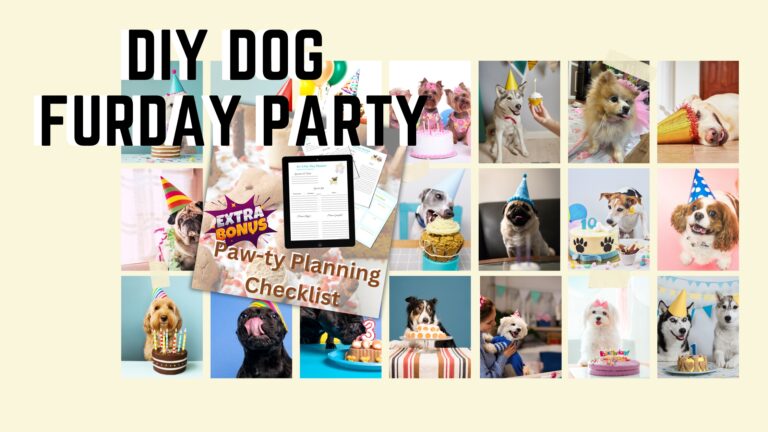 dog furday birthday party planning